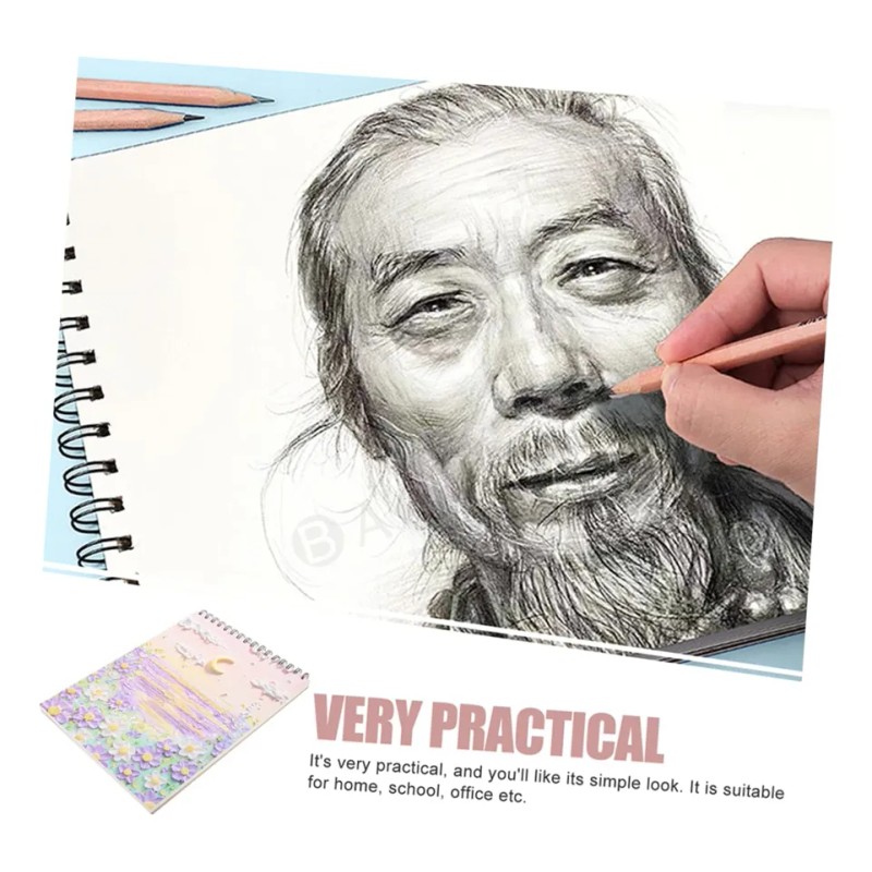 Cuaderno De Dibujo & Acuarela A5 Boceto De Pintura 30