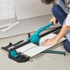 Mophorn 40 Inch Tile Cutter Single Rail Double Brackets Manual