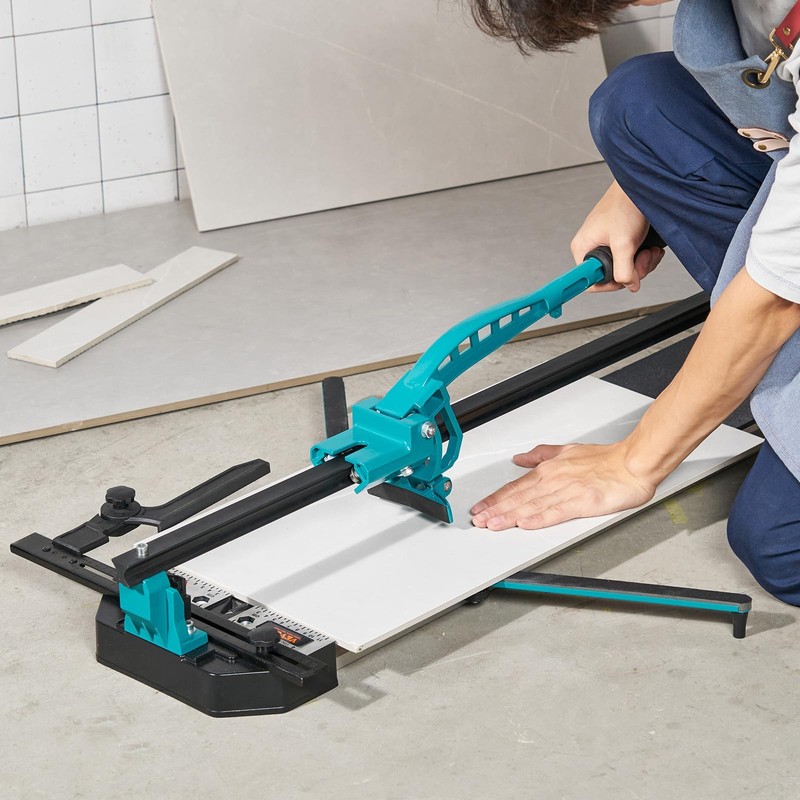 Mophorn 40 Inch Tile Cutter Single Rail Double Brackets Manual