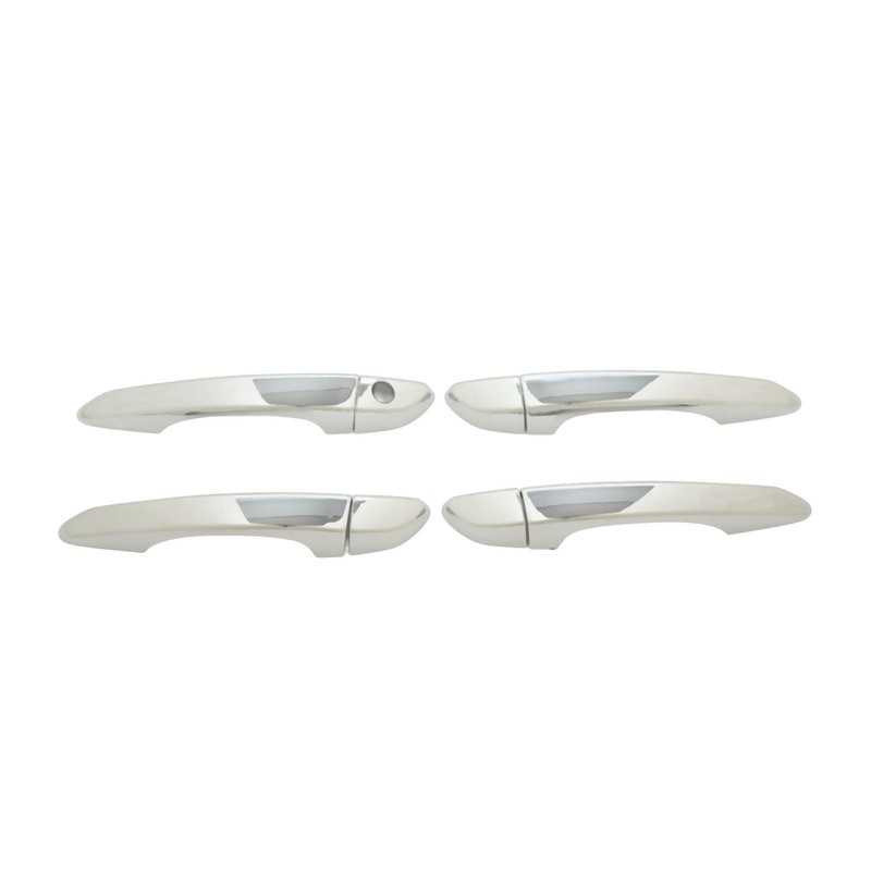Car Outside Door Handle Cover with Caps Mirror Chrome Replacement