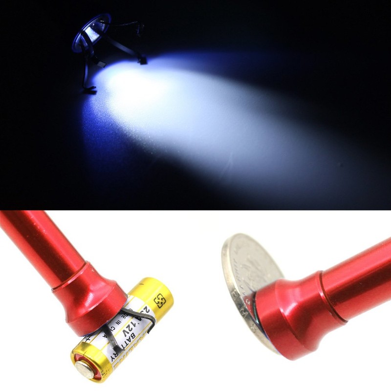 HARDK Claw Magnetic Pick-up Tool 4 Claws with Bright LED