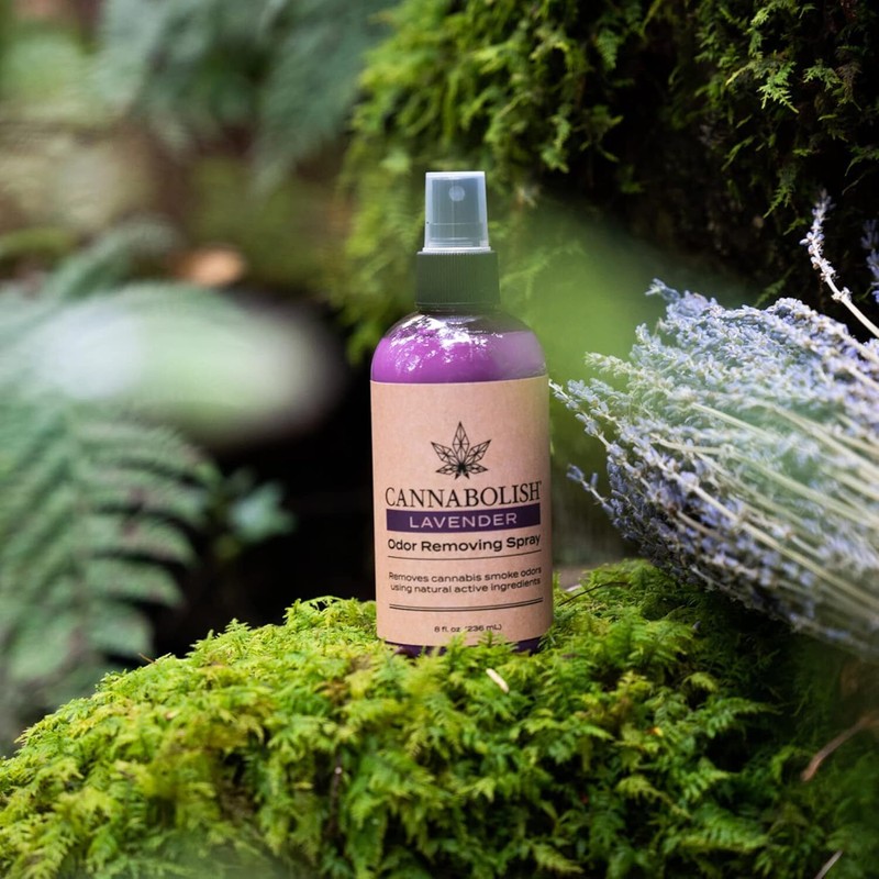 Cannabolish Lavender Smoke Odor Eliminator Spray and Air Freshener 8