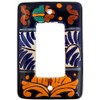 Single Decora Marigold Talavera Switch Plate