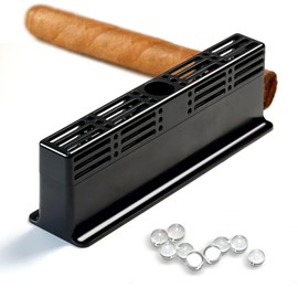 Cigar Humidifiier of Cigar Humidor,Cigar Box Humidificatin System,Cigars Case Diviver,Keep humidity 70% RH,Open Cap Design,fit 1-100 Cigars,Cigar Humidistat for Cuban Cigar Accessories