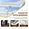 Roof Window Pole Window Handle Extension with Stick Hook -