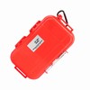 Outdoor Survival Shockproof Waterproof Storage Case Airtight Carry Box Container(Red)