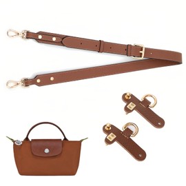 SI SEN Shoulder Strap for Women's Bag, Leather Shoulder Strap, Adjustable Shoulder Strap, Suitable for Women's Bags, Open the door