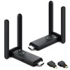 Wireless HDMI Transmitter and Receiver 4k, Plug and Play Portable