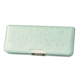 Kutsuwa Pencil Case, Magnetic Brush Holder, Pale Color Brush, 2 Doors, Sherbet Mint