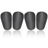 4pcs Mini Soccer Shin Guards, Dark Grey Extra Mini Football