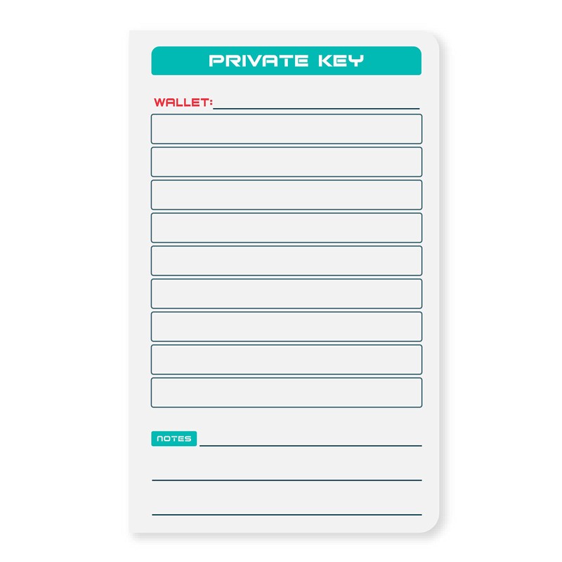 SHIELDFOLIO Stonebook World's Most Secure Crypto Password Notebook | Seed