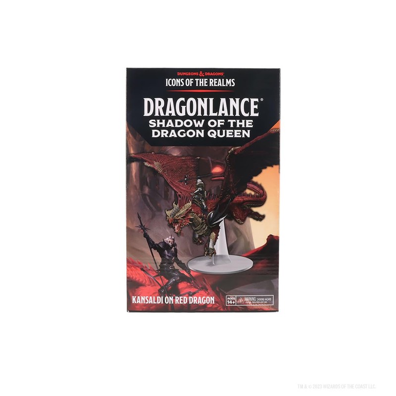 WizKids D&D Icons of The Realms: Dragonlance Kansaldi sobre dragón