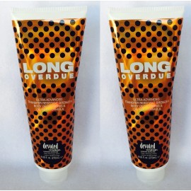 Devoted Creations 2-Pack LONG OVERDUE Dark DHA Bronzer Tanning Bed Lotion Devoted Creations 9 oz
