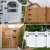 Pubotlu 6 Pack 8" Door Hinges,300 Lbs Capacity Heavy Duty