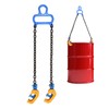 POWLAB Upgraded Chain Drum Lifter Load Capacity 1 Ton with
