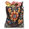 Traditional Norwegian Rosemaling Folk Art Tote Bag