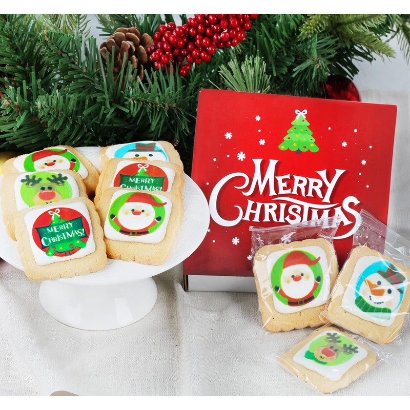 Christmas Cookies Gift Baskets Box for Men Women Kids |