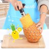 Stainless Steel Pineapple Corer, Pineapple Slicer, Upgraded Reinforcement, Thickened Blade,