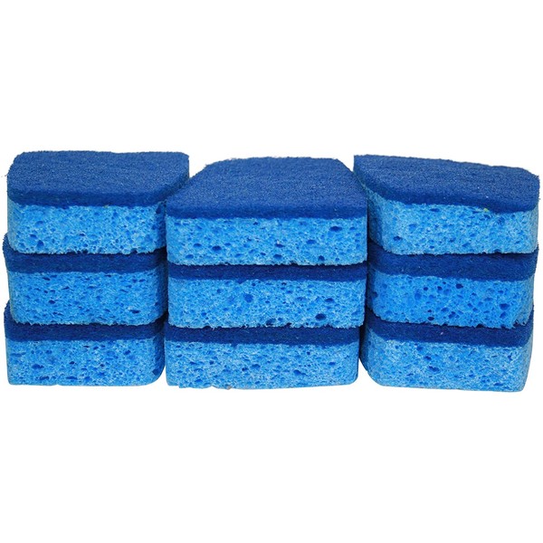 Dawn 438064 Ultra Non-Scratch Sponges, 9 Pack, Blue
