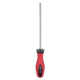 sourcing map Ball Head Hex Screwdriver 4mm x 125mm Magnetic Ball End Hexagonal Precision Screw Driver Hex Design Wrench