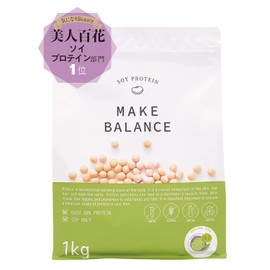 FIXIT ソイプロテイン プロテイン ソイ MAKE BALANCE 1kg 抹茶 国内製造 (抹茶)