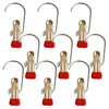 MAWA Hanger Mono Clip [Set of 9, Red] One Size