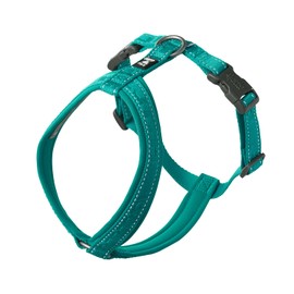 Hurtta Casual ECO Dog Y-Harness, Peacock, 24-28 in