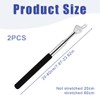 BIRLOZA 2 Pieces Pointer Stick Extendable Retractable Classroom Telescopic Teacher