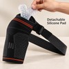 Adjustable Shoulder Support Brace with Detachable Silicone Pad, Compression Sleeve