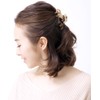 Vingtaine H7075-BE- Tortoise Shell Style Hair Clip S Simple Office