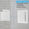 PATIKIL 8x8"(195x195mm) Removable Hinged Access Panel A BS Plumbing Access