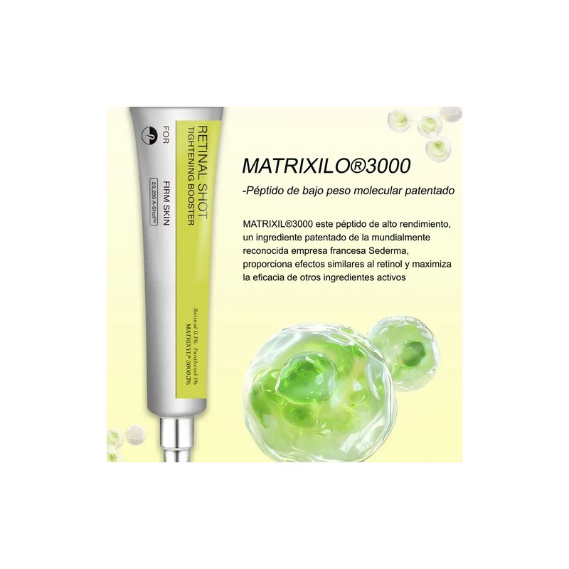 Booster Facial Retinal Shot Antiedad Reafirmante Noche 2pcs