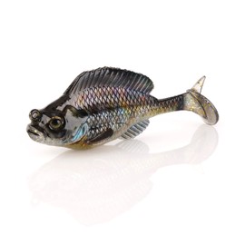 Savage Gear Structure Gill Fishing Bait, 3/4 oz, Ghost Gill, Realistic Contours, Colors and Movement, Durable Construction, Weedless Design, Photoprint Finish