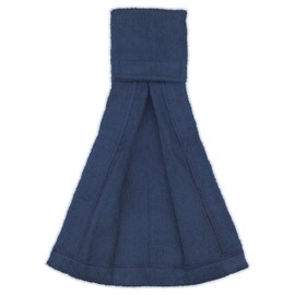 Suddora Football Towel, Pure Cotton Quarterback Football Field Towel with Hook & Loop Closure, Sports Towels for Sweat & Maintaining Grip, Versatile Towel for Gym, Yoga, Youthful Football, Navy