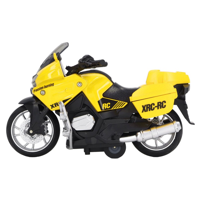 1:16 Scale Motorcycle Toy Alloy Sound Light Educational Portable Motorcycle