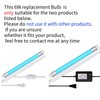Coospider 6W UV Bulb with Ozone for 6w lamp, Replacement