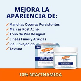 Palmer's Crema facial correctora de tono, éxito de la piel extra fuerte