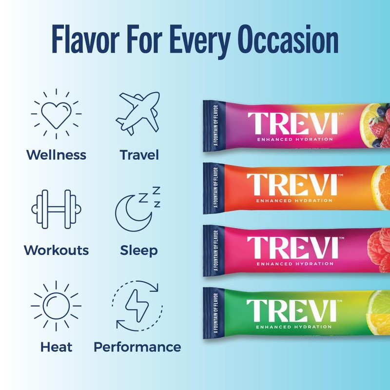 TREVI™ Sugar Free Electrolytes - Drink Mix Hydration Powder Packets