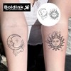 Boldink 2 Pcs Semi Permanent Jagua Tattoos 2 Weeks Long