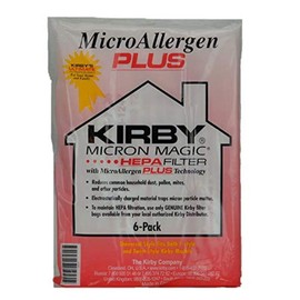 Kirby 204814G Micron Magic Plus Paper Bag, Brown