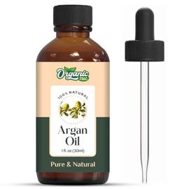 Organic Zing Argan (Argania spinosa) Oil | Pure & Natural Carrier Oil for Skincare, Hair care & Massage - 30ml/1.01fl oz