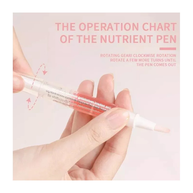 KFMX Aceite Hidratante De Cutícula Revitalizador Uñas Manicura