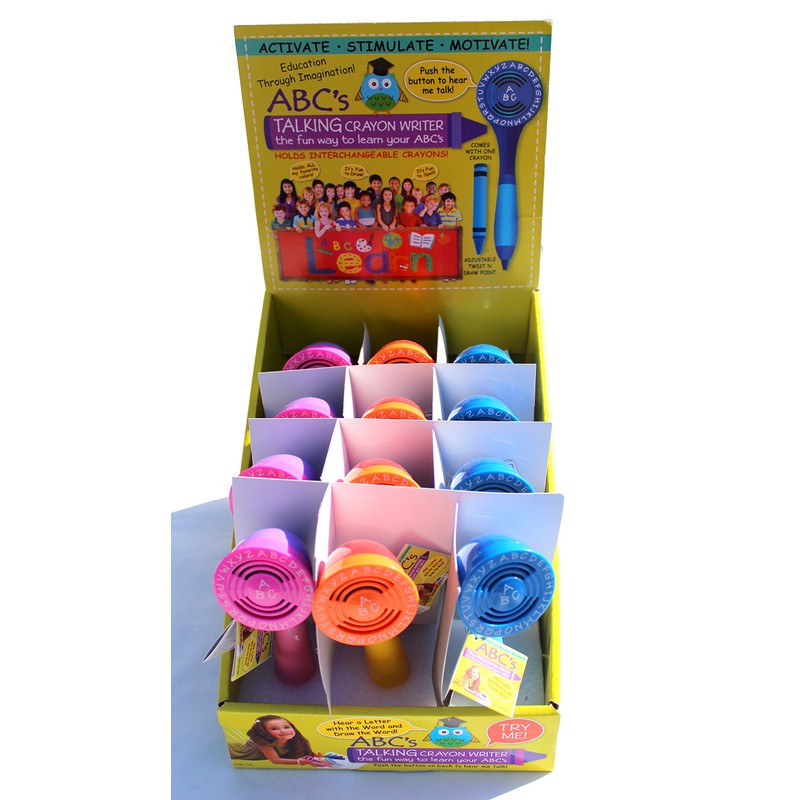 ABC's Talking Crayon Writer (Pink & Purple)