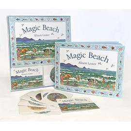 Magic Beach - Book and Memory Card Game
