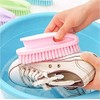 4Pcs Household Plastic Clothes Shoes Laundry Scrub Brushes Cleaning Tool