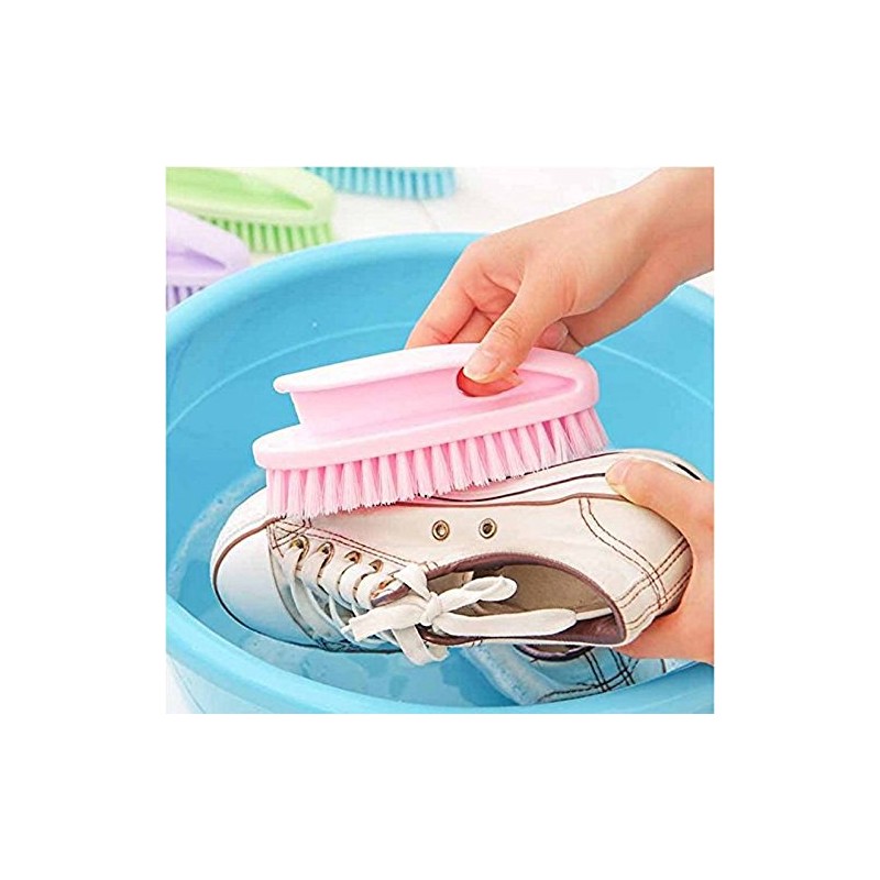 4Pcs Household Plastic Clothes Shoes Laundry Scrub Brushes Cleaning Tool