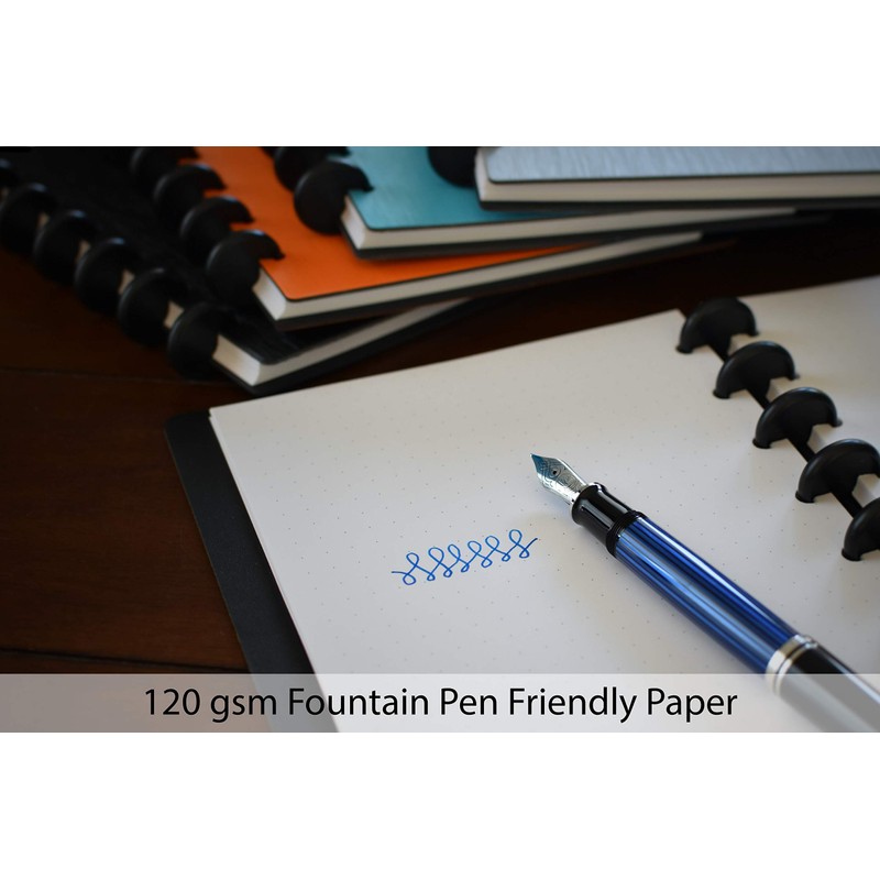 Eleven Discs Letter Size Translucent Discbound Poly Cover Set with