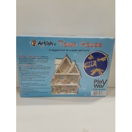 Play Way Artish's Latest and Super exciting DIY Wooden Play Set- Artish's Town House