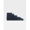 Linen House Aria Cotton/Bamboo Slate Hand Towel - 550 GSM