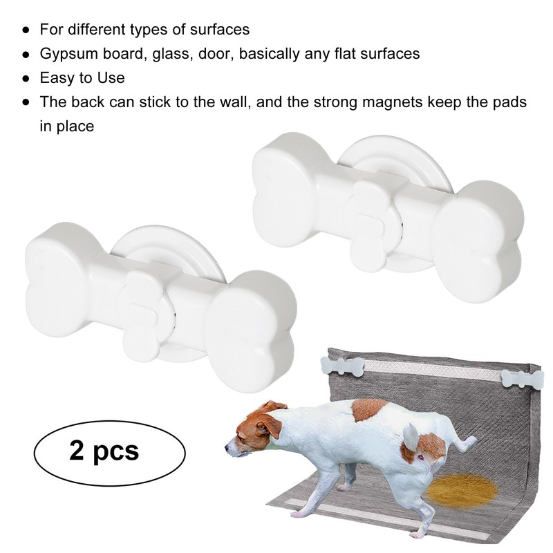 Pet Pee Pad Wall Magnet Holder Strong Stick Dog Training